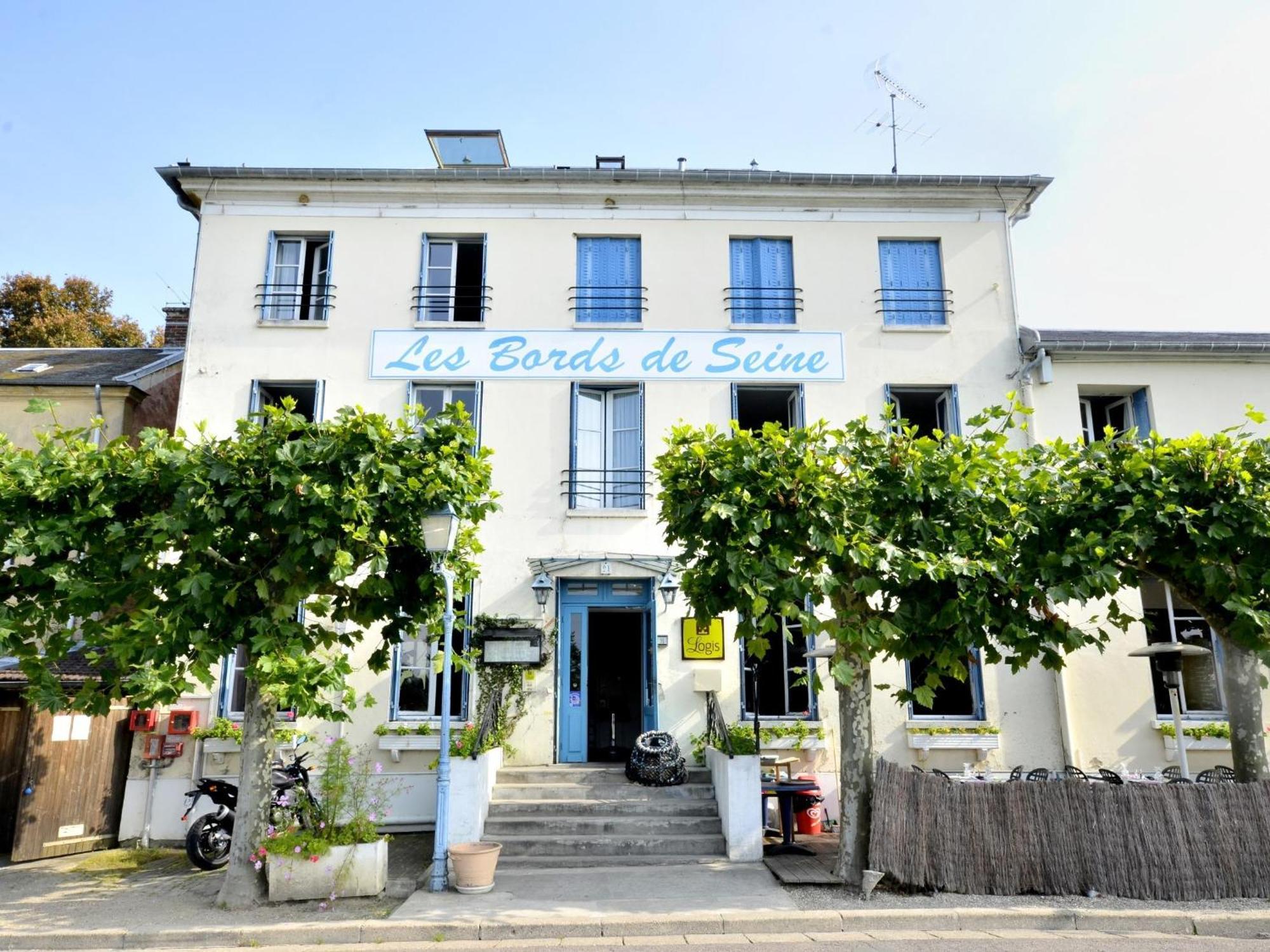 Logis Hotel & Restaurant - Les Bords De Seine La Roche-Guyon Dış mekan fotoğraf